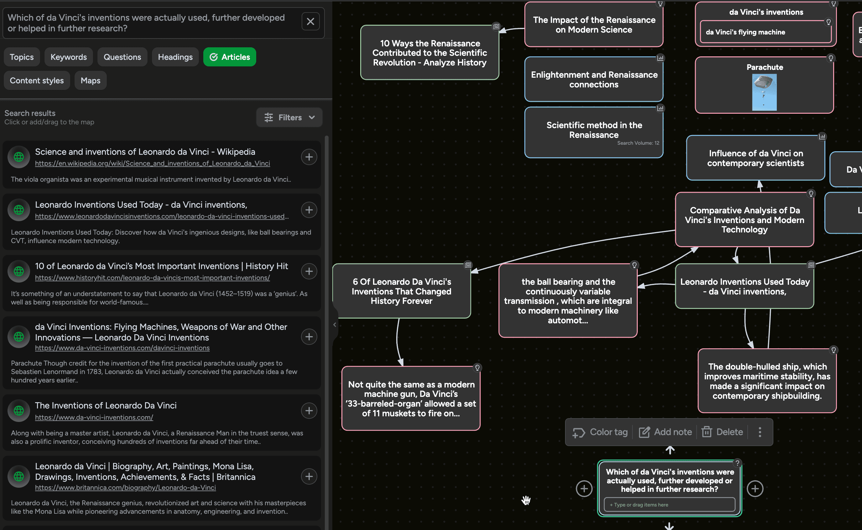 A step-by-step guide to context charting in Contextminds