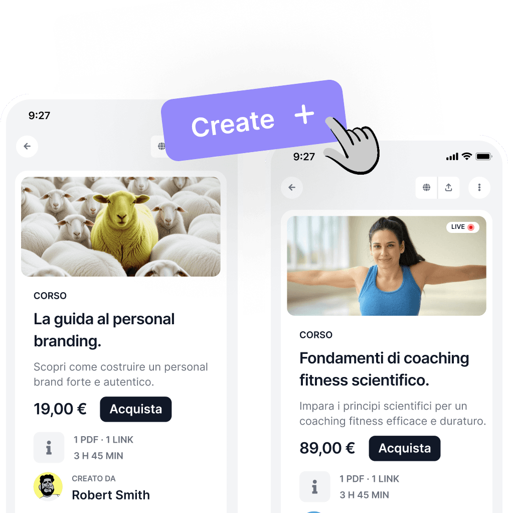 crea dal tuo smarphone