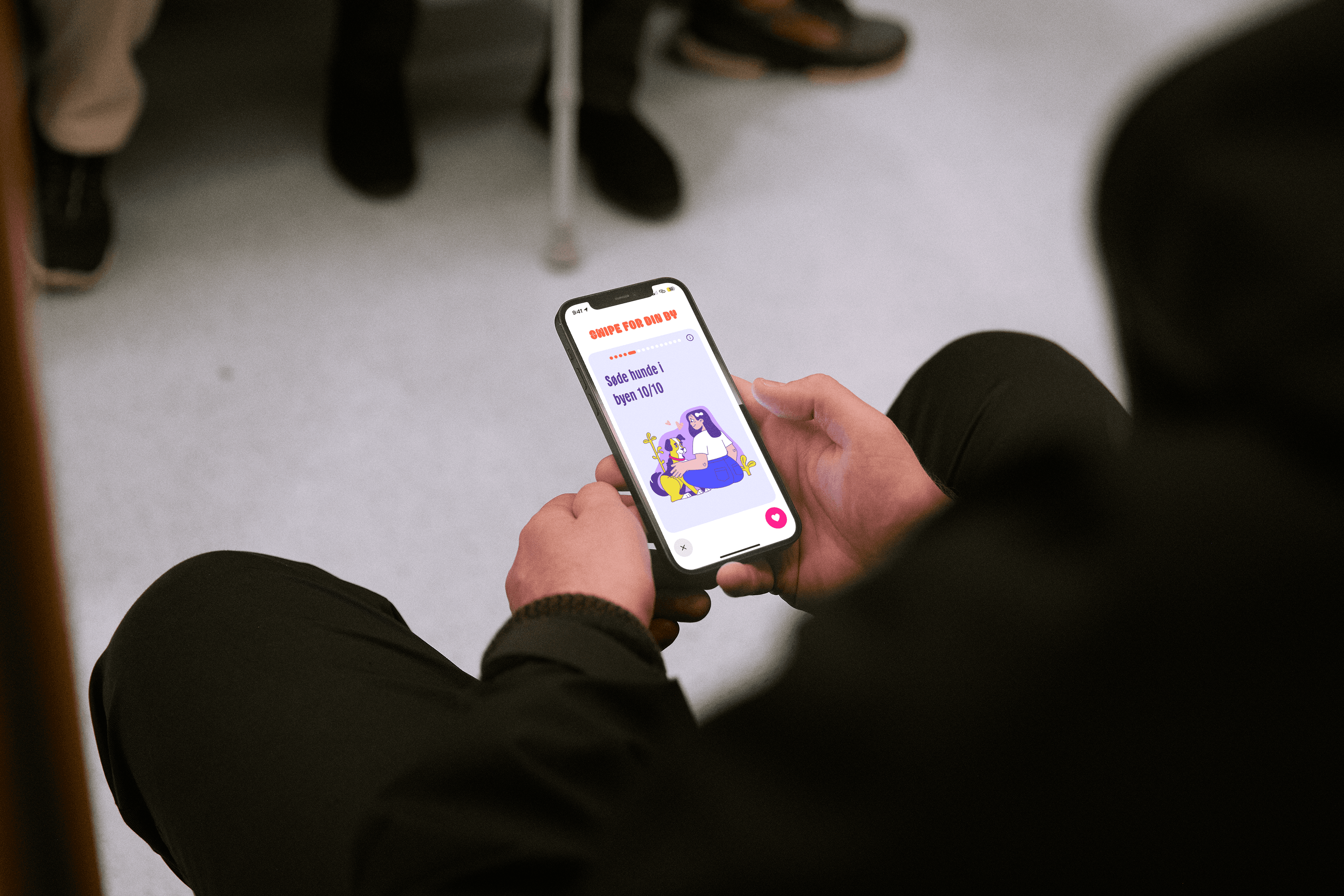 A man working on computer