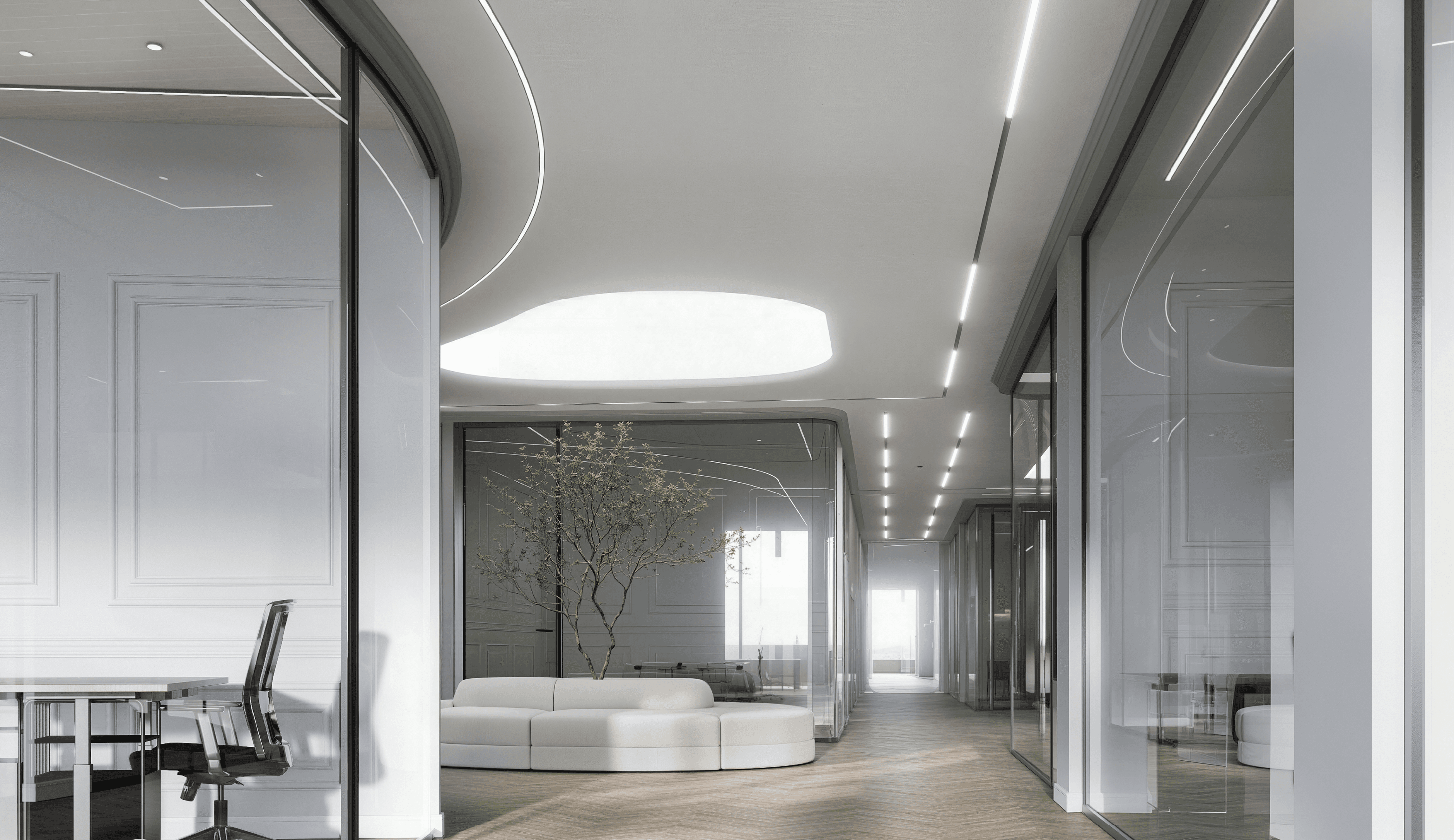 Private office 370 sqft flagship HQ in Dubai Design District (d3) – Oh My Desk