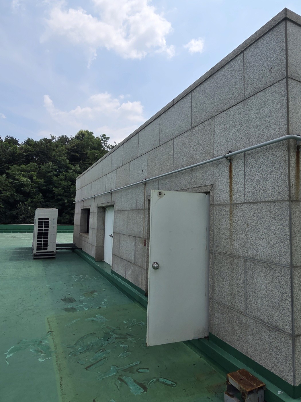 서초구 반포동 국립중앙도서관 노후 배관 80A 부식 방지 도색 작업 중5 │ 도시가스공사 신한울