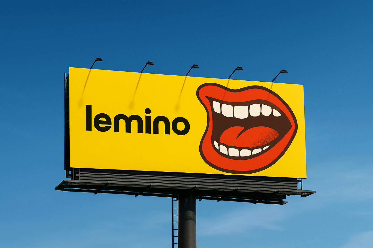 Pastel ice cream packaging design with retro typography on pink background