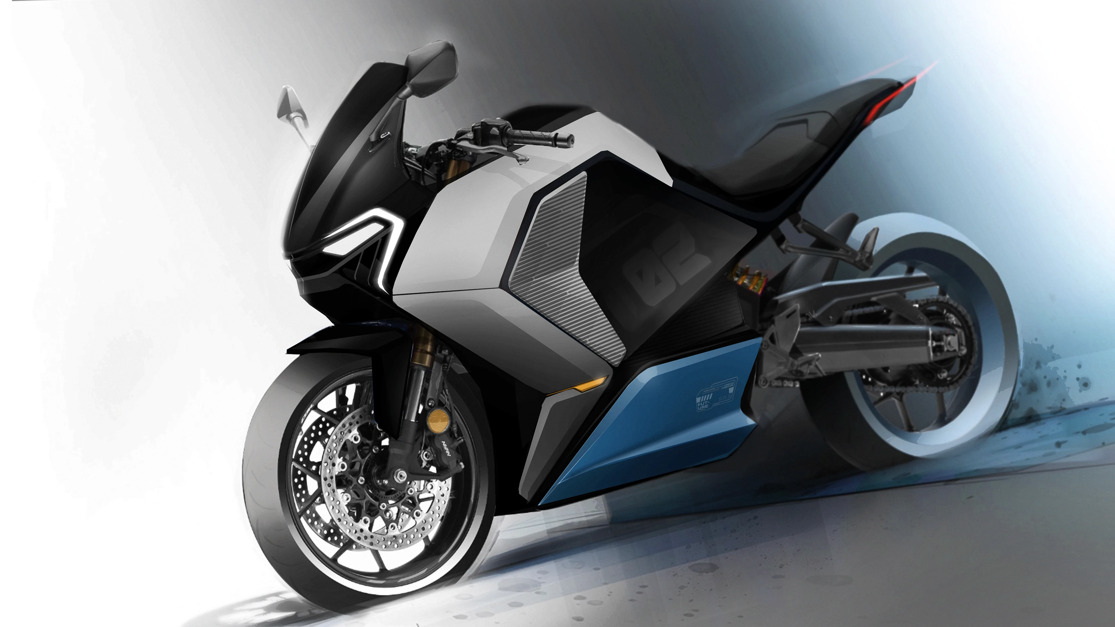 Bike render by AYA Design Studios