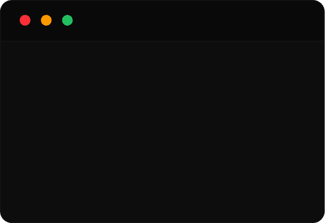 A Black square featuring a circle divided into green, yellow, and red segments.