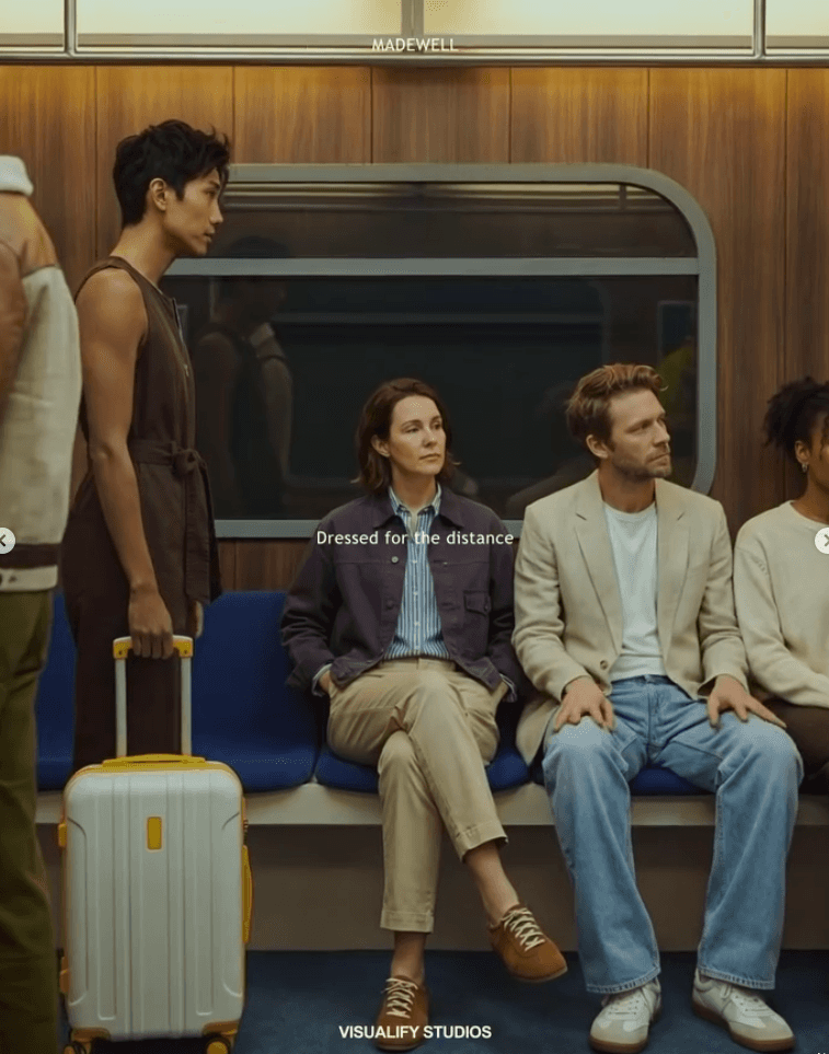 AI fashion campaign for Madewell  by Visualify Studios