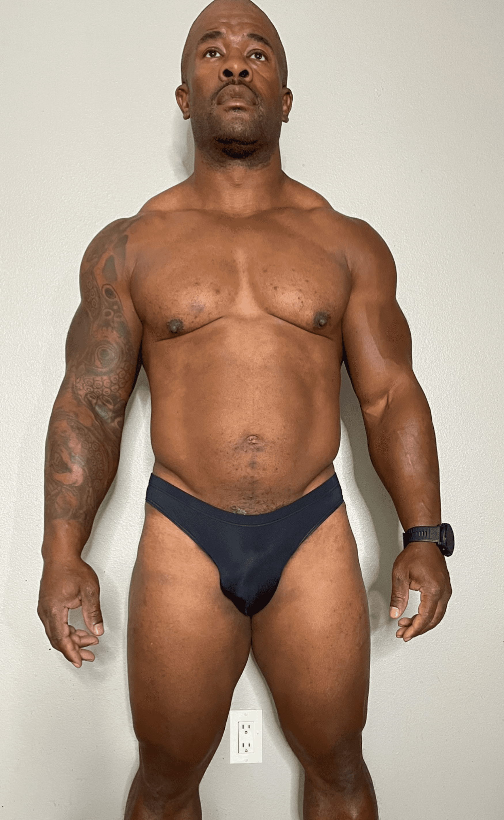 Richard DeBerry before photo — starting point before his fat loss journey with Chasing Gains