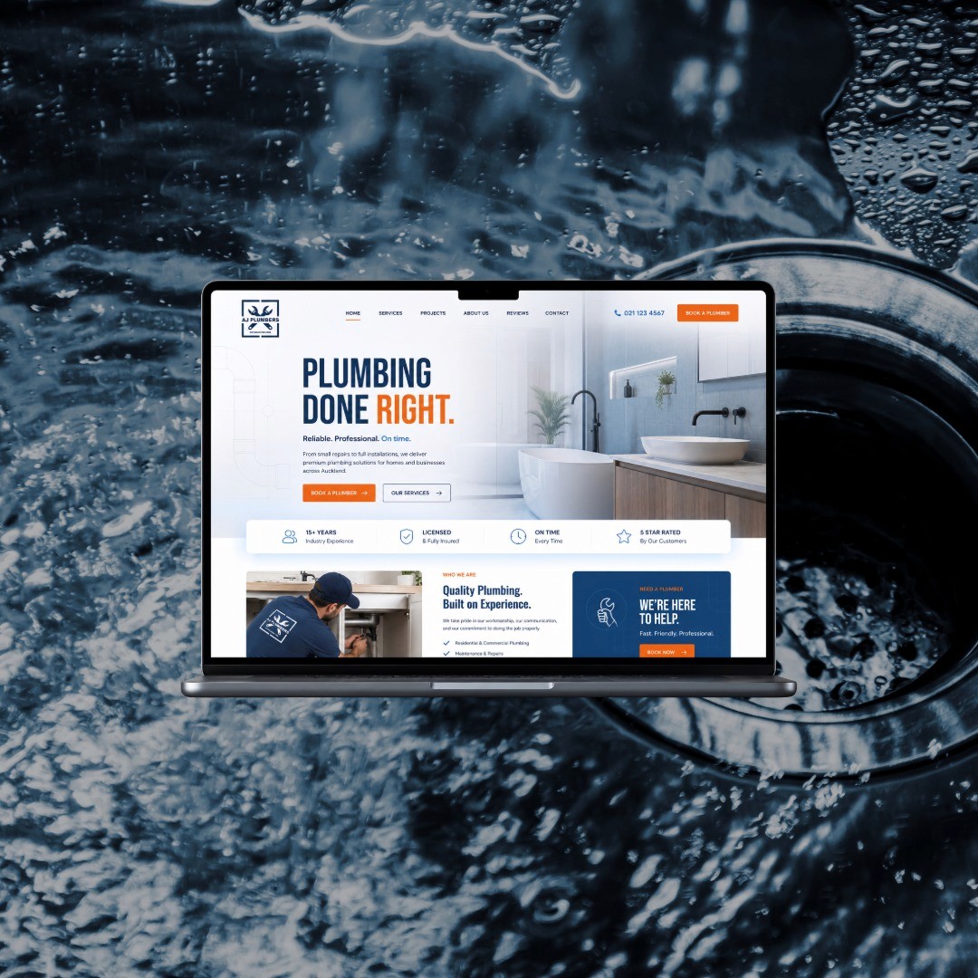 AJ Plumber - Website