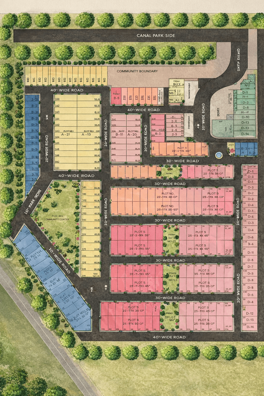 a group of green objects sitting on top of a white floor