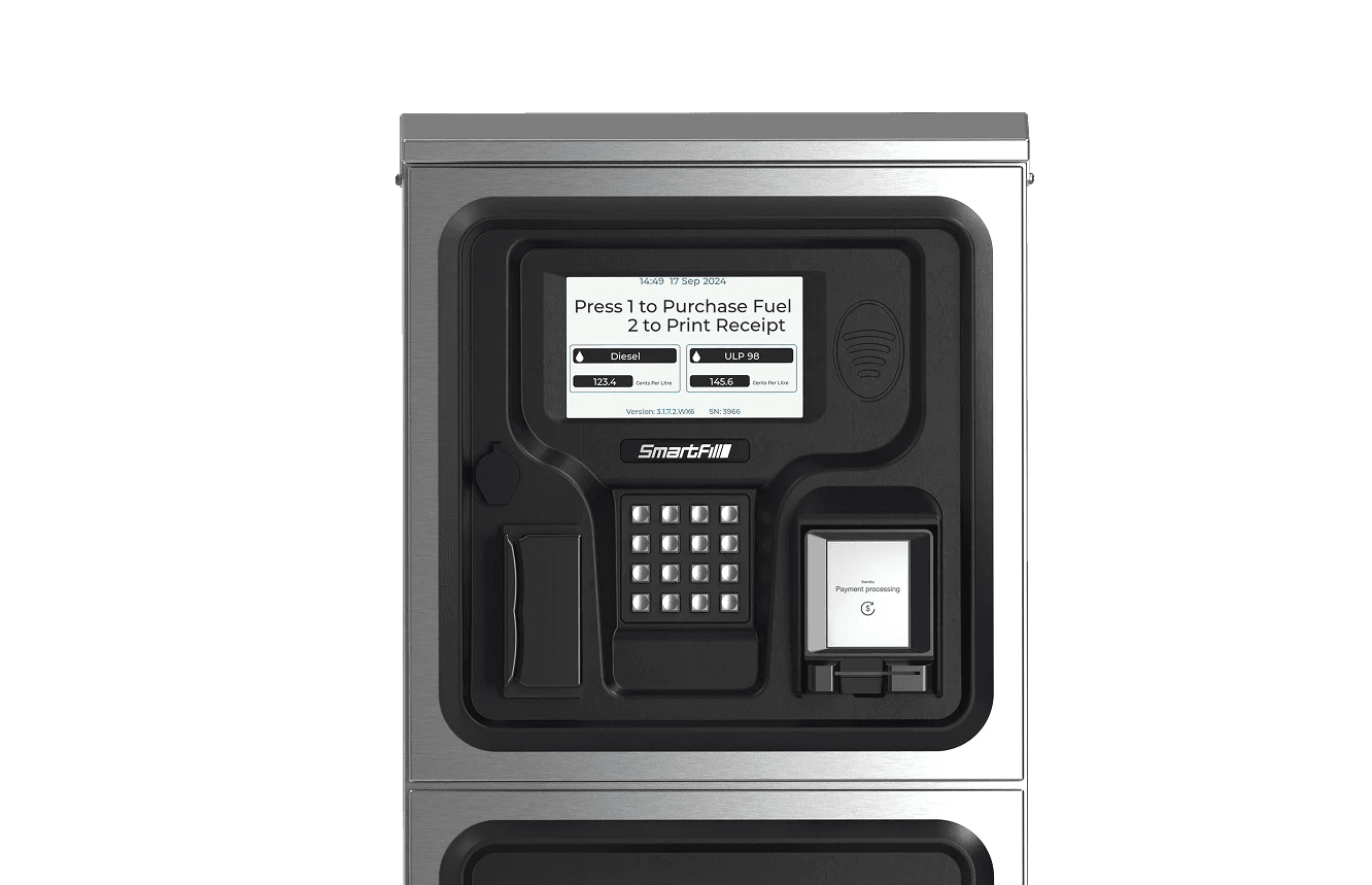 Remote payment terminal for onsite fuel transactions