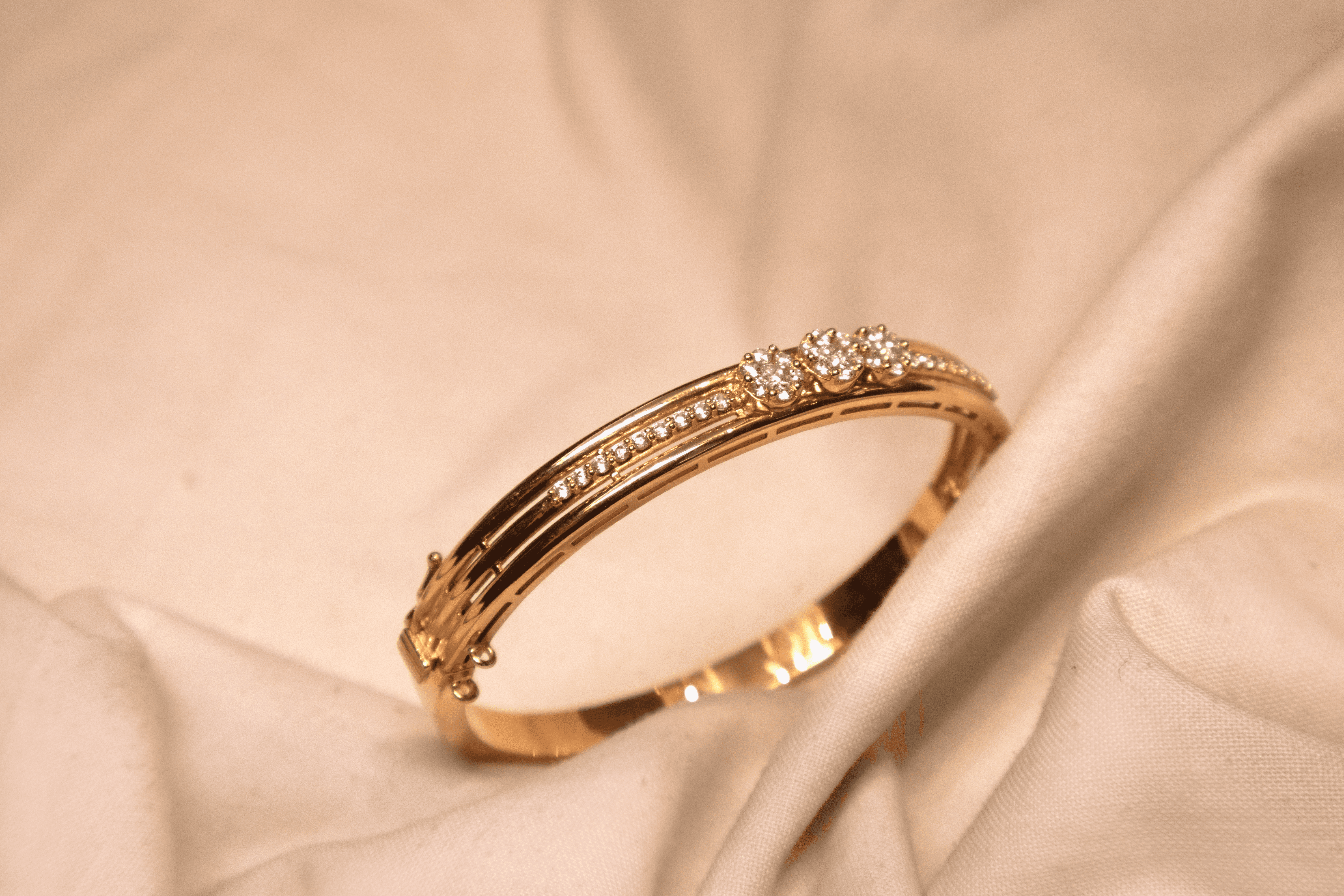 Diamond Hard Bracelet