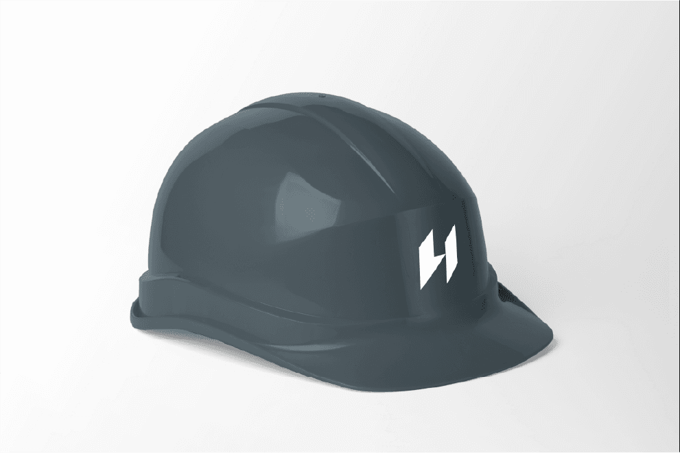 Hammer brand identity mockup