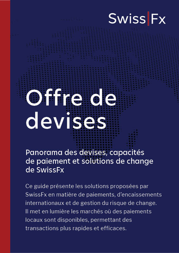 Couverture de la brochure sur les devises de SwissFx