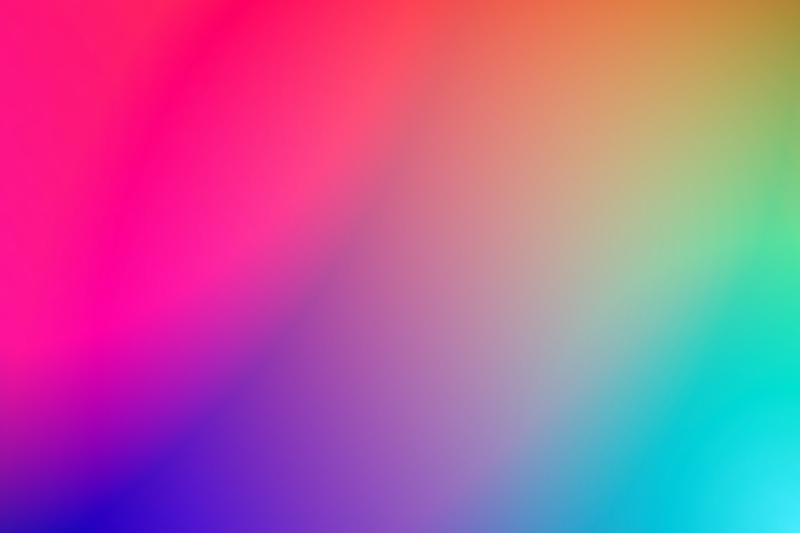 Vivid pink and blue gradient light, evoking an expressive brand typographic voice