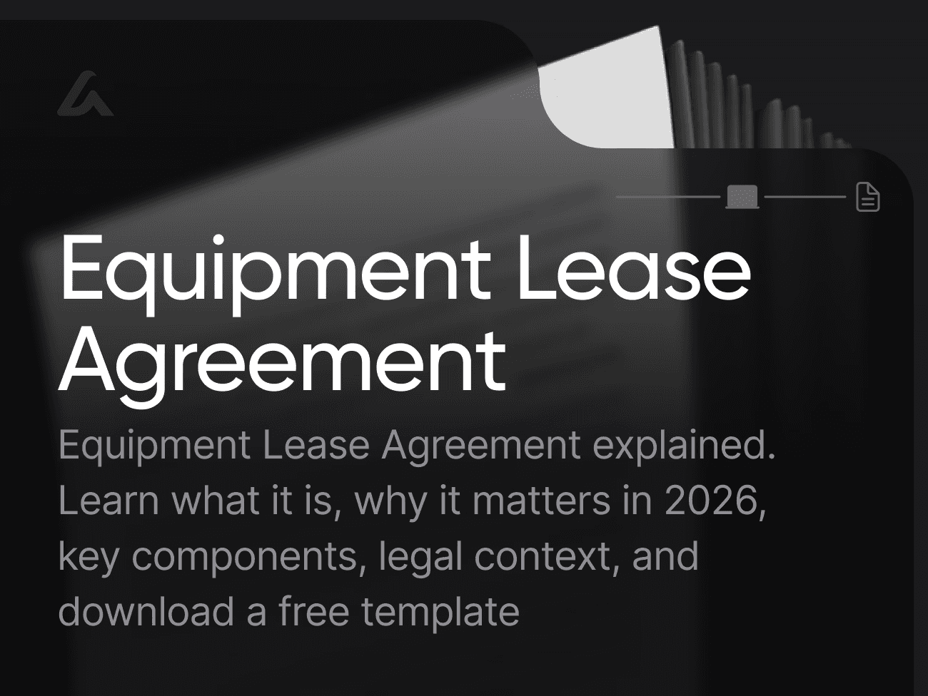 Equipment Lease Agreement