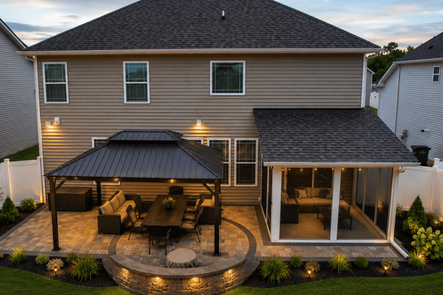New Patio Design Built For Outdoor Living