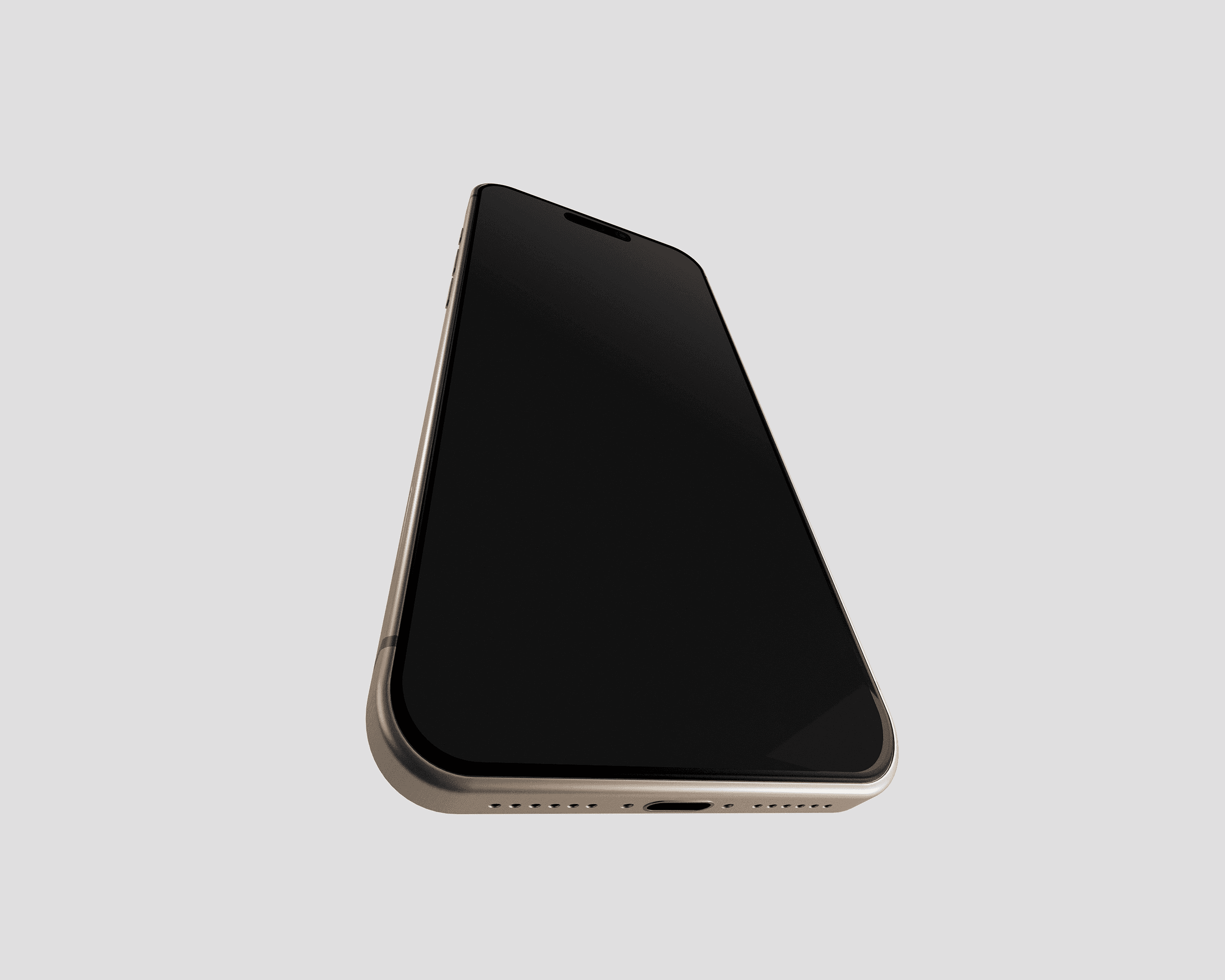 Modern saas mobile mockup