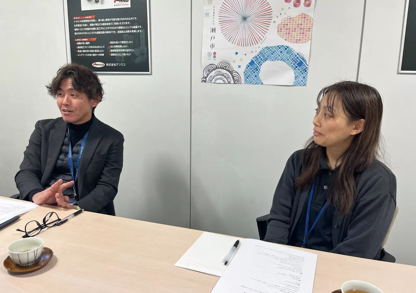 岩永様（営業部 部長）・山口様（営業部 営業1課 課長）
