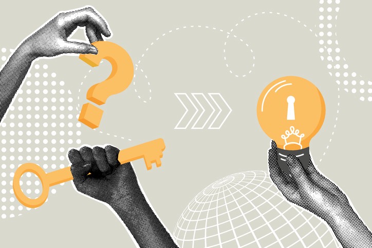 Abstract green dashboard-style graphic with charts and data panels, symbolizing the search and analytics involved in finding remote software developer jobs.