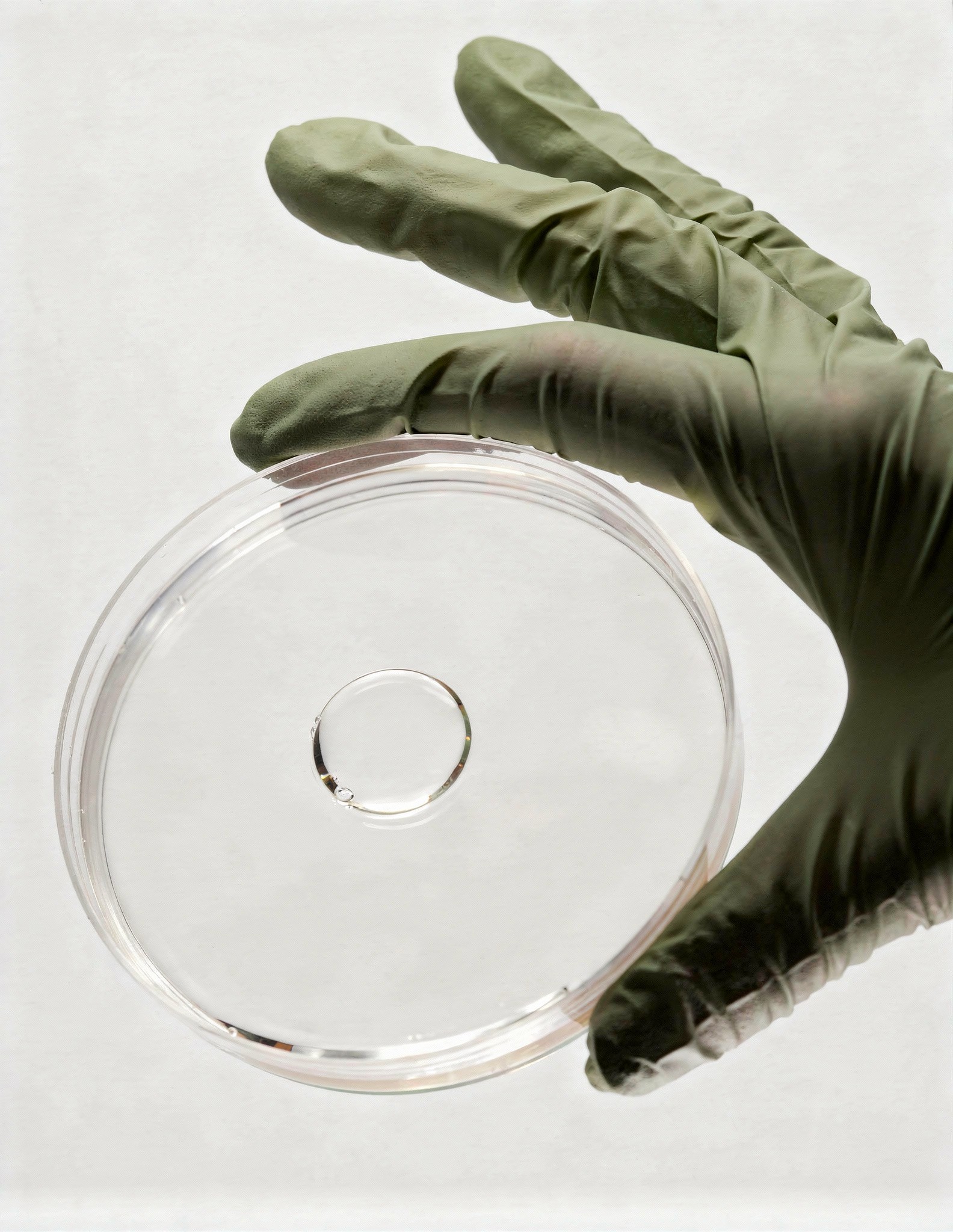 Abstract liquid texture on neutral background