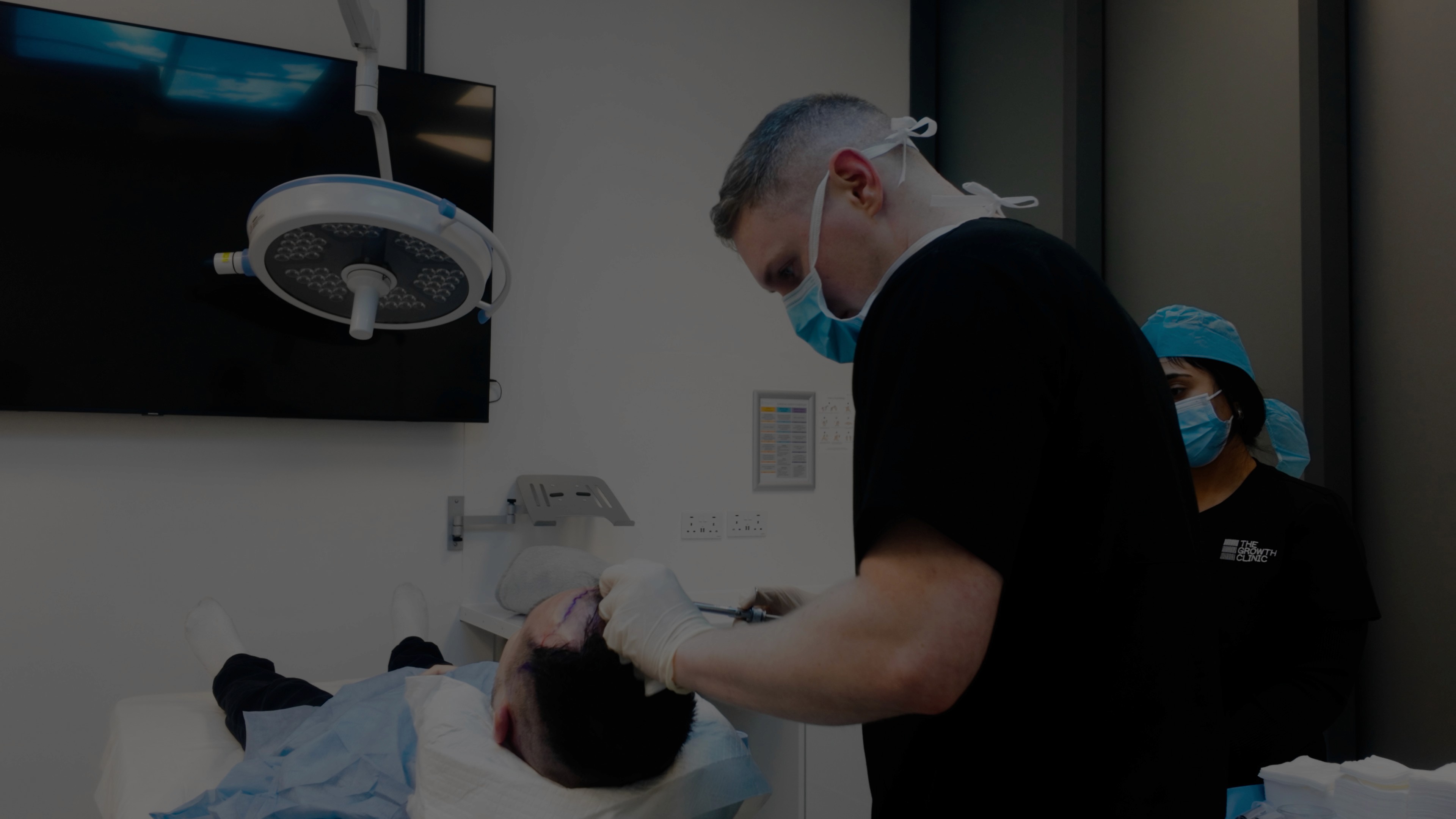 Hair transplant surgery by The Growth Clinic London
