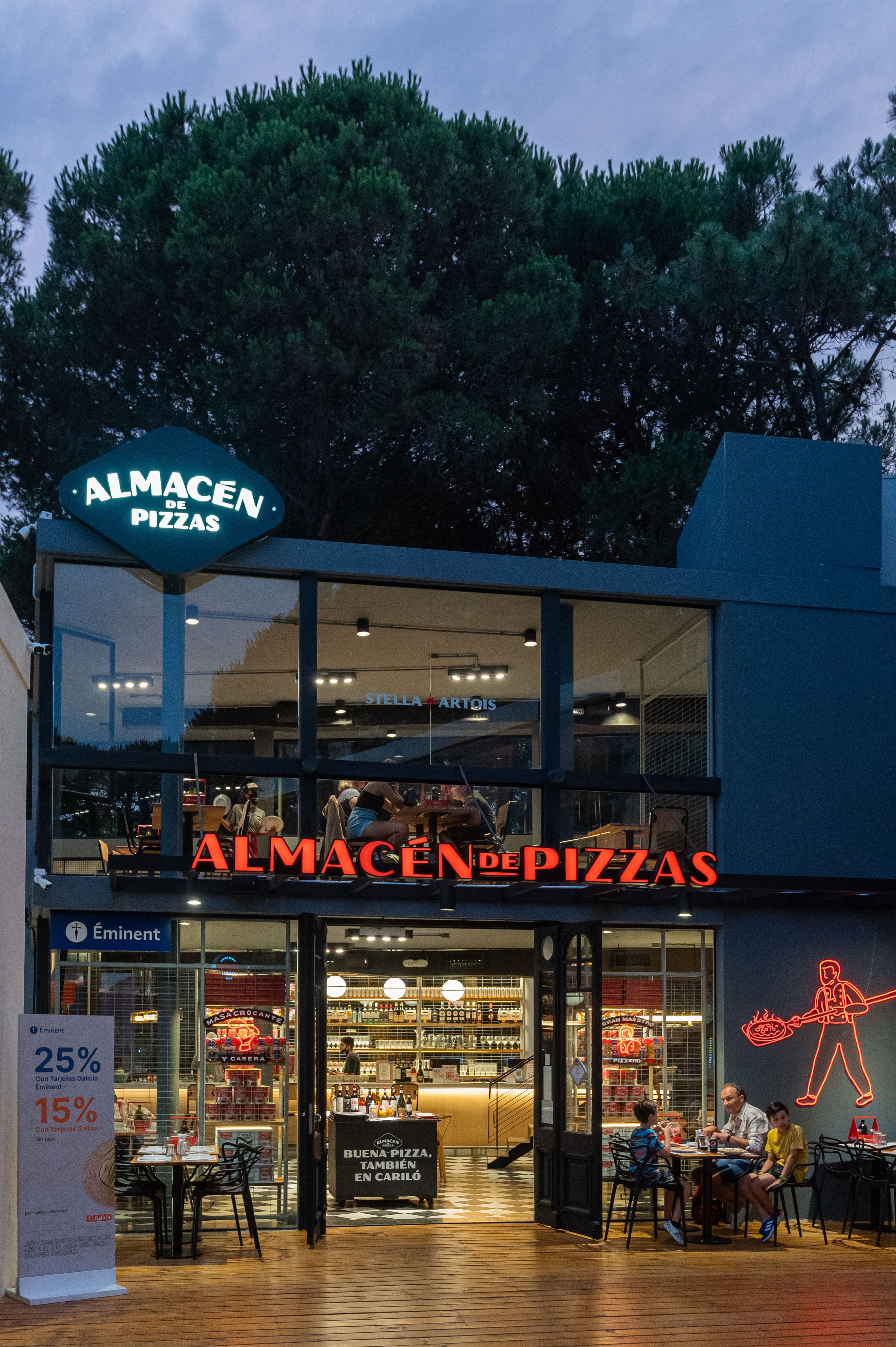 Cartel Almacén de Pizzas