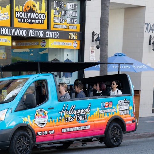 Hollywood Bus Tours Van