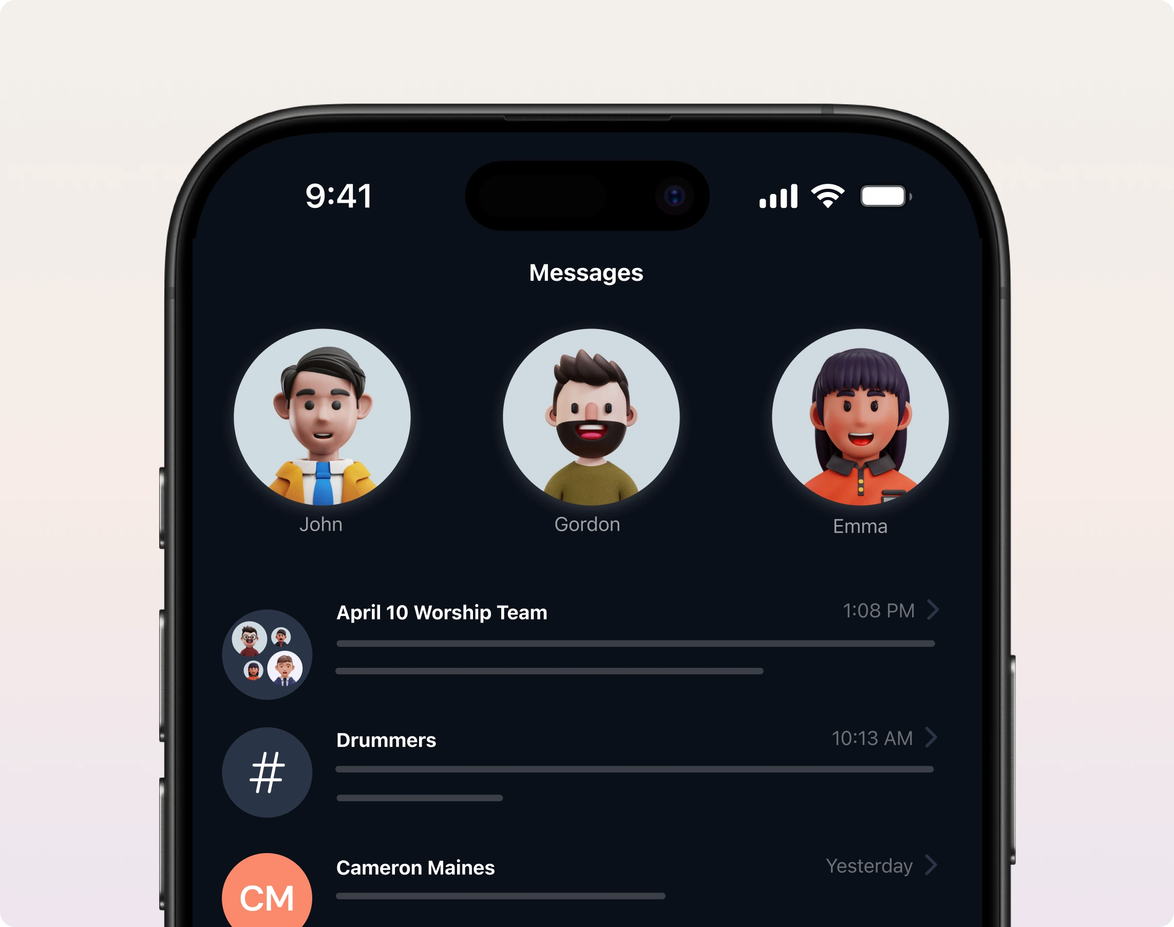 Team Messaging