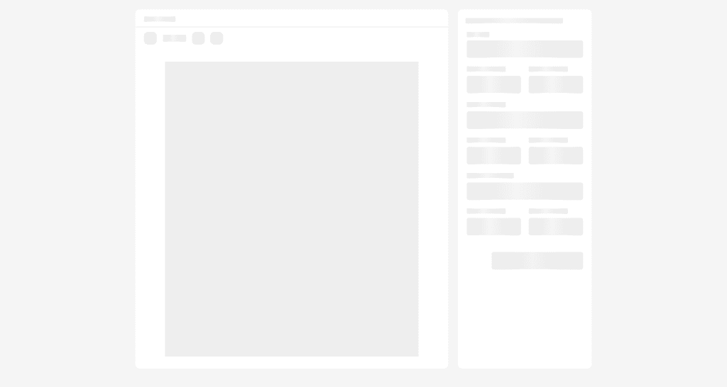 Invoice scanning skeleton loader screen