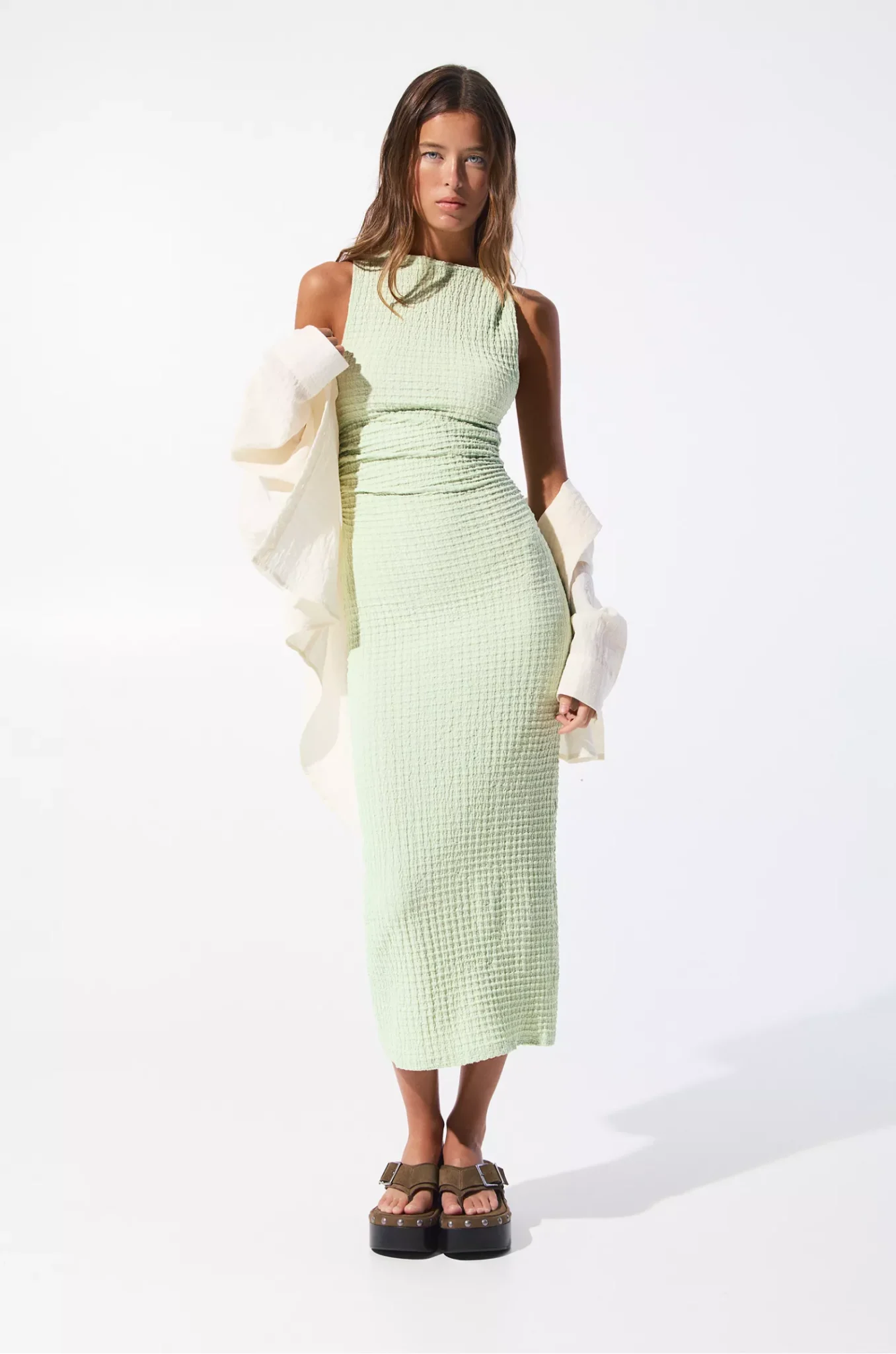 Tailored tube skirt