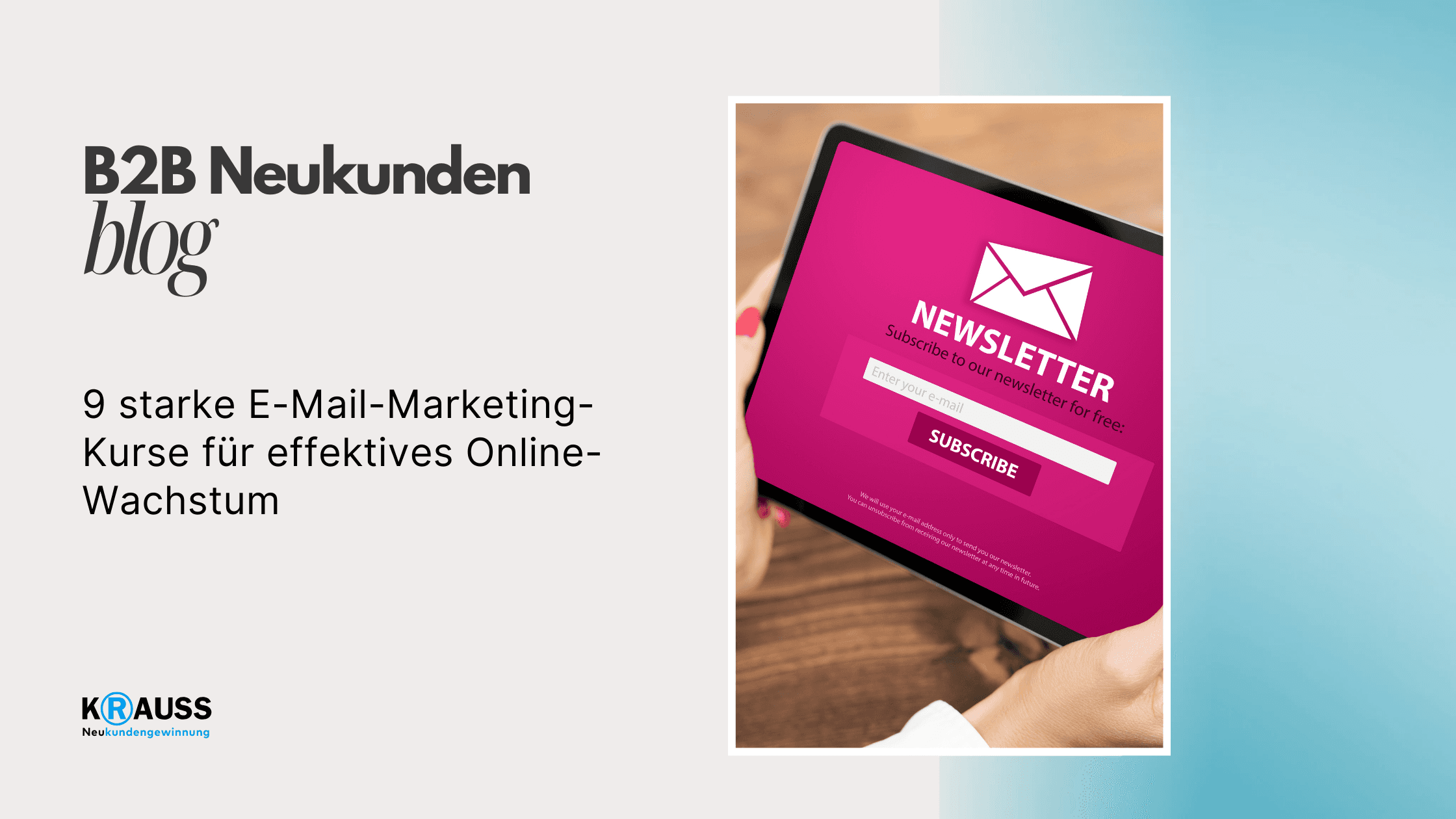 9 starke E-Mail-Marketing-Kurse für effektives Online-Wachstum