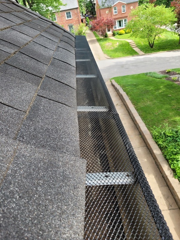 Upscale home with roofline and gutters