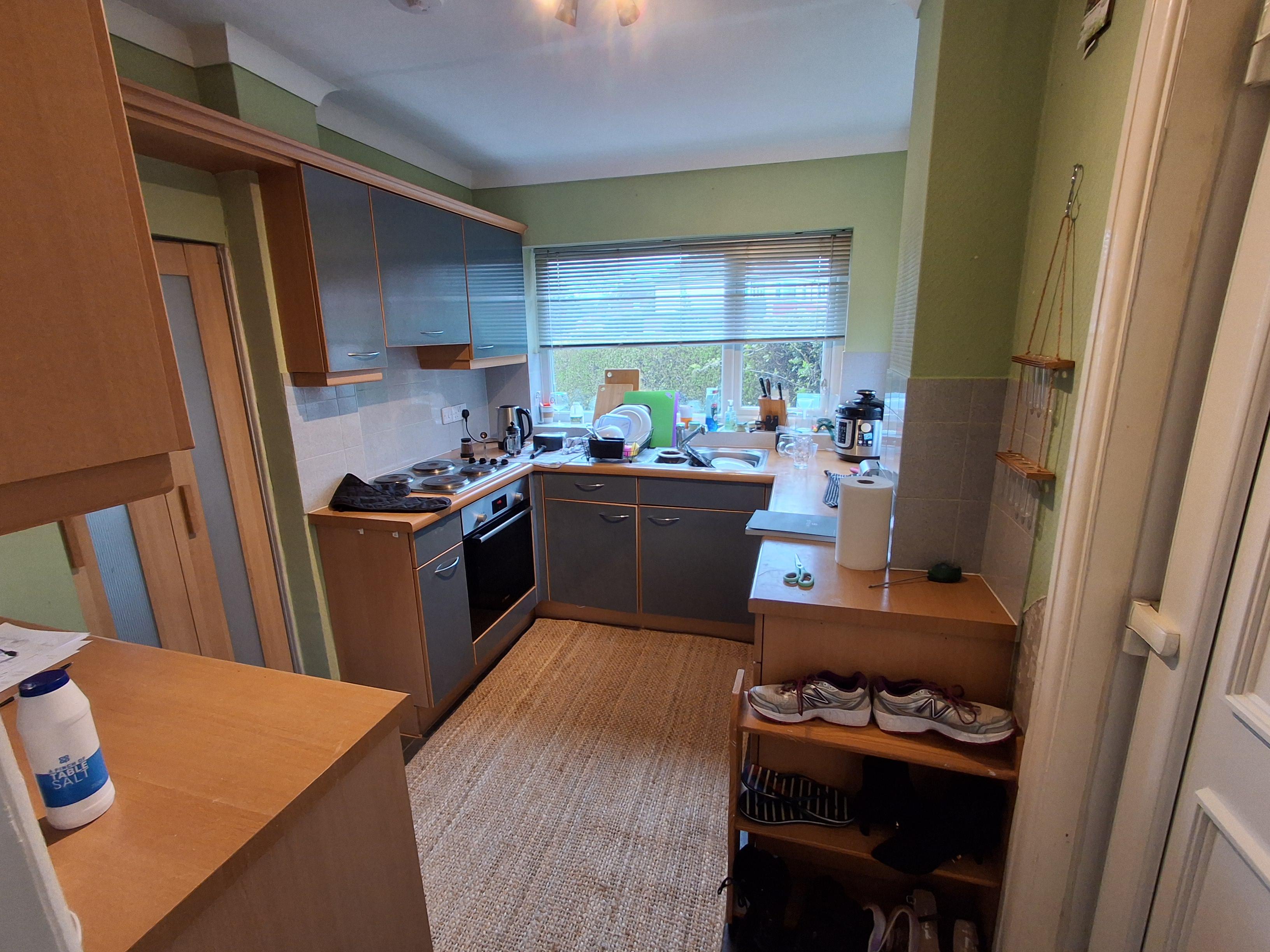 The original kitchen