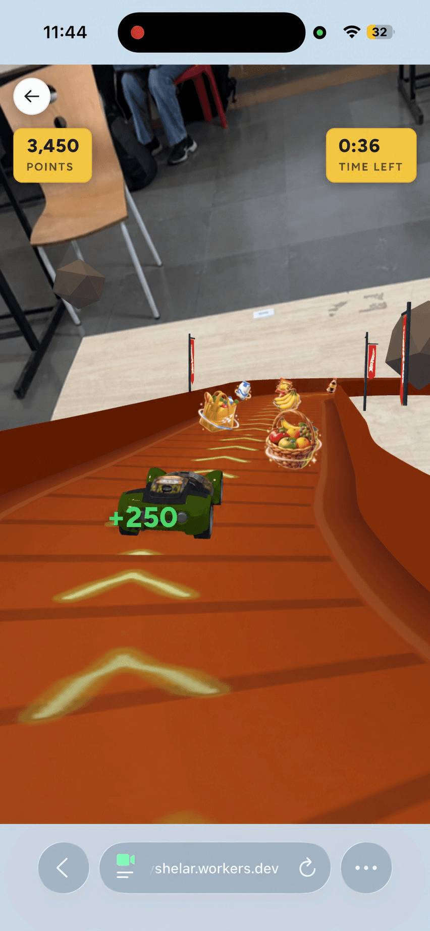 Race · Chase cam