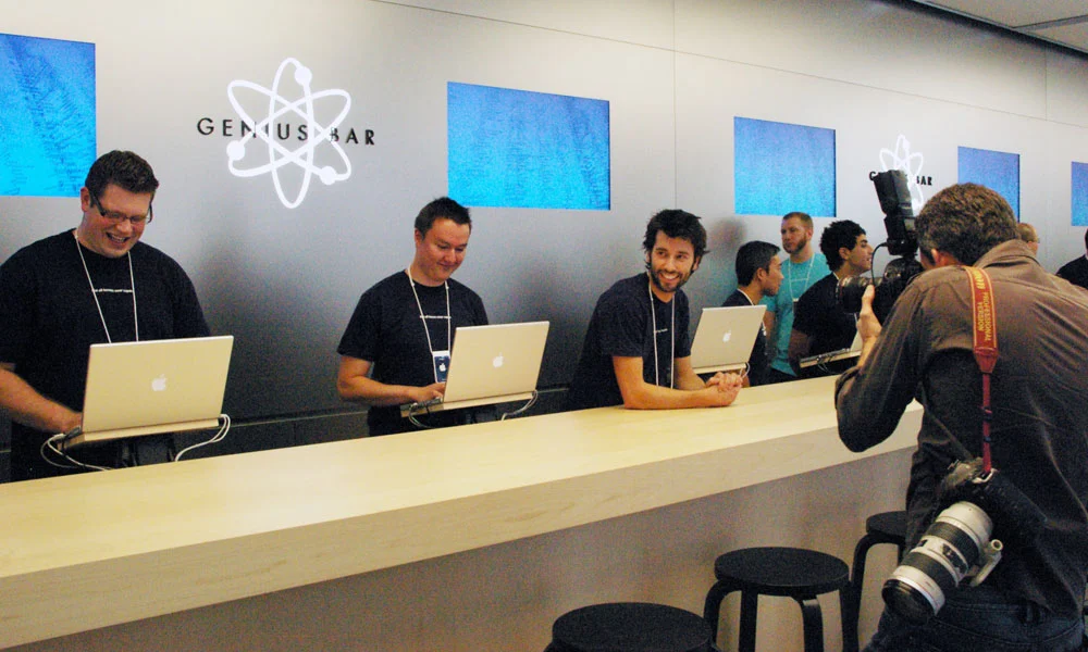 concept de Genius Bar développé par Apple