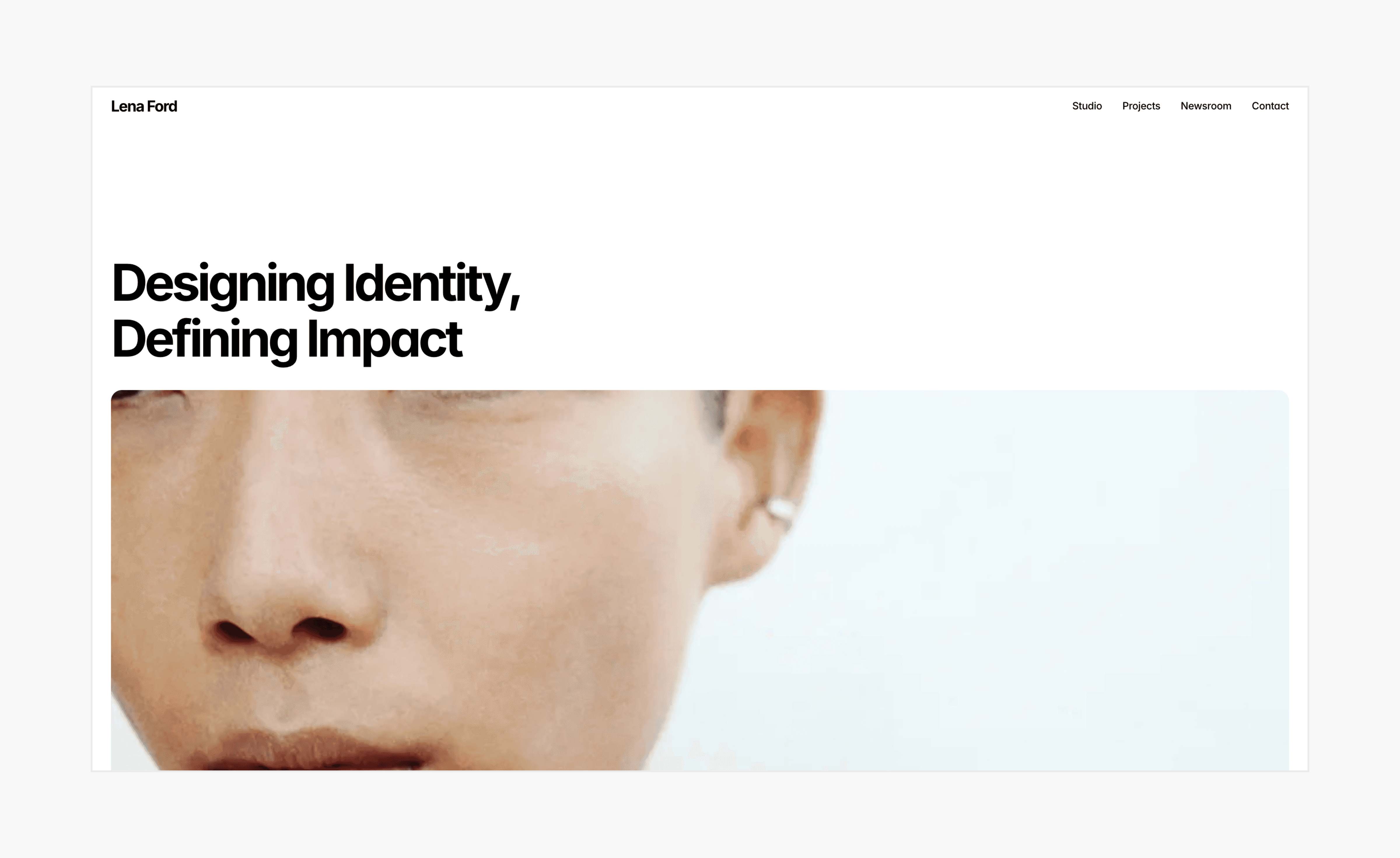 A sleek Framer template that prioritizes clarity and content. With adaptive layout blocks and understated motion, it’s designed to fit a wide range of creative uses — from personal portfolios to professional landing pages. Each section is built with accessibility and responsive scaling in mind, ensuring a seamless viewing experience across devices.