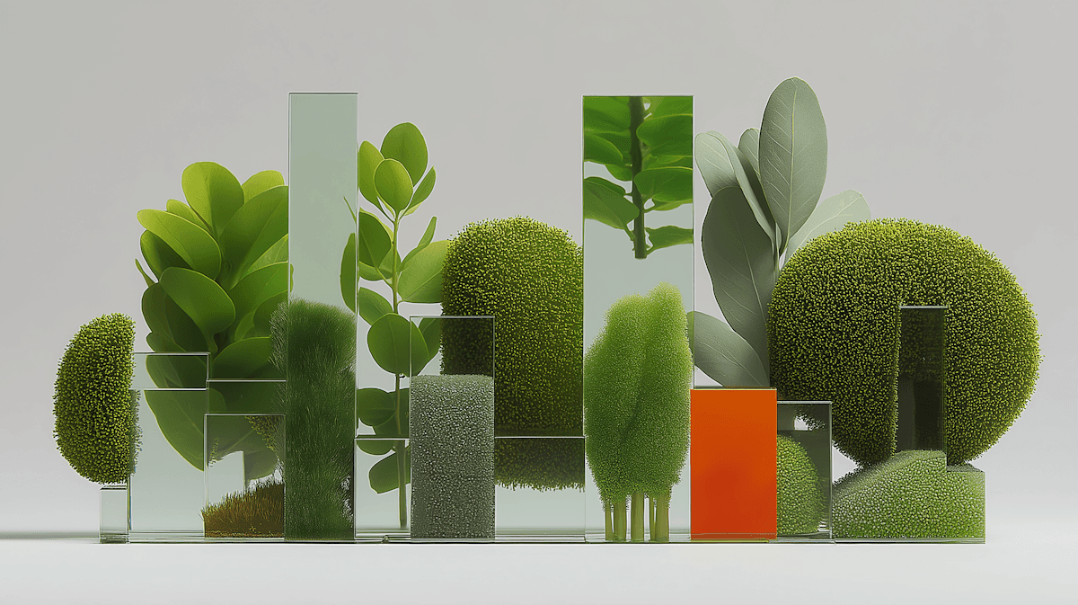 Modern plant display