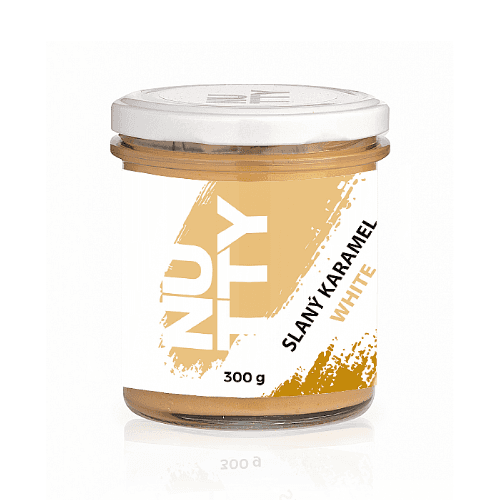 NUTTY Slaný karamel WHITE