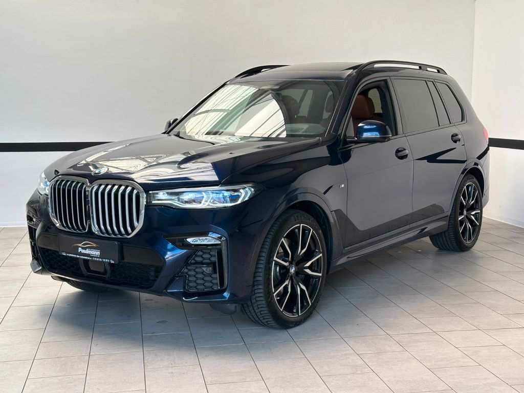 BMW X7 2021 BLUE Gebrauchtwagen - Hauptansicht