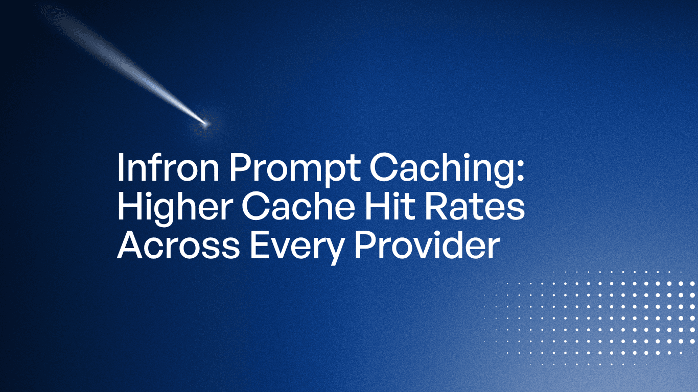 Infron Prompt Caching: Higher Cache Hit Rates Across Every Provider