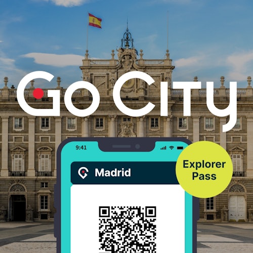 Go City Madrid Explorer Pass prikazan na pametnom telefonu