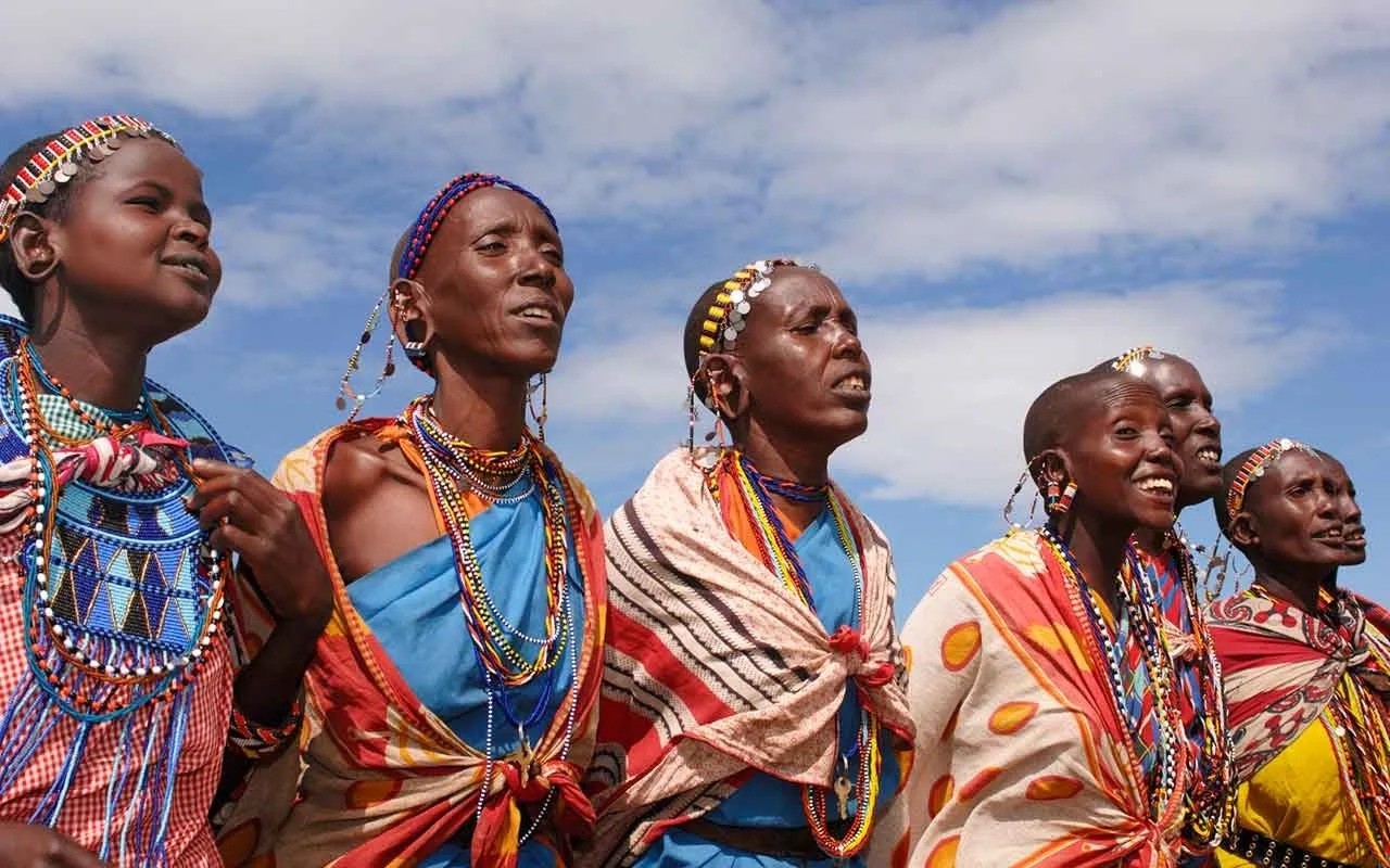 Members of the Masai tribe in Kenya