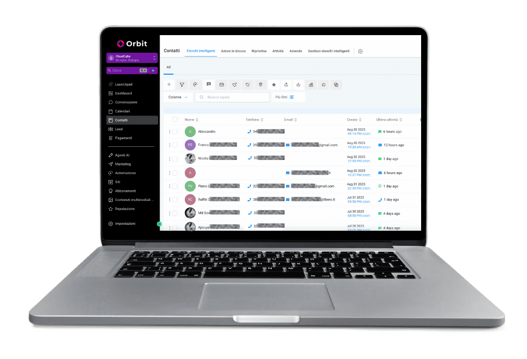 Mobile Preview App of FlowCRM