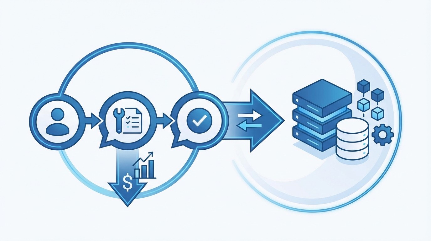 How RadMedia Cuts Cost to Serve With Resolution-First Workflows concept illustration - RadMedia