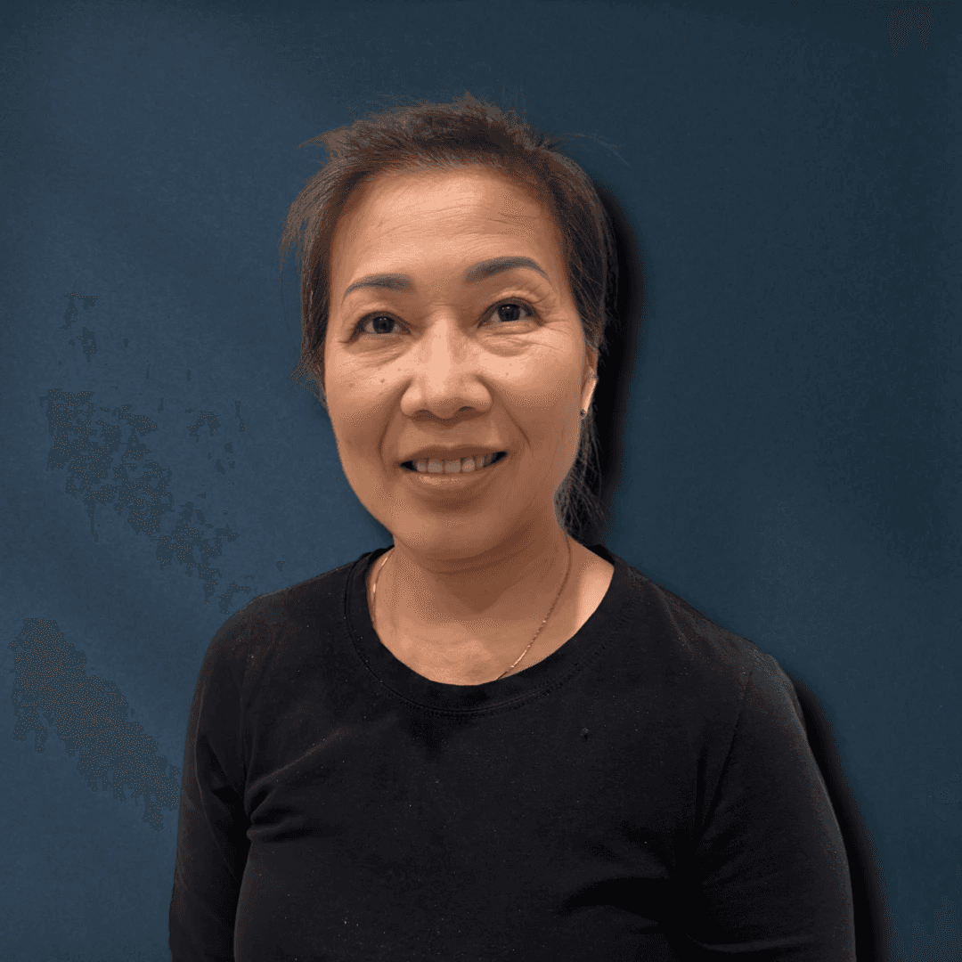 a nail box with design