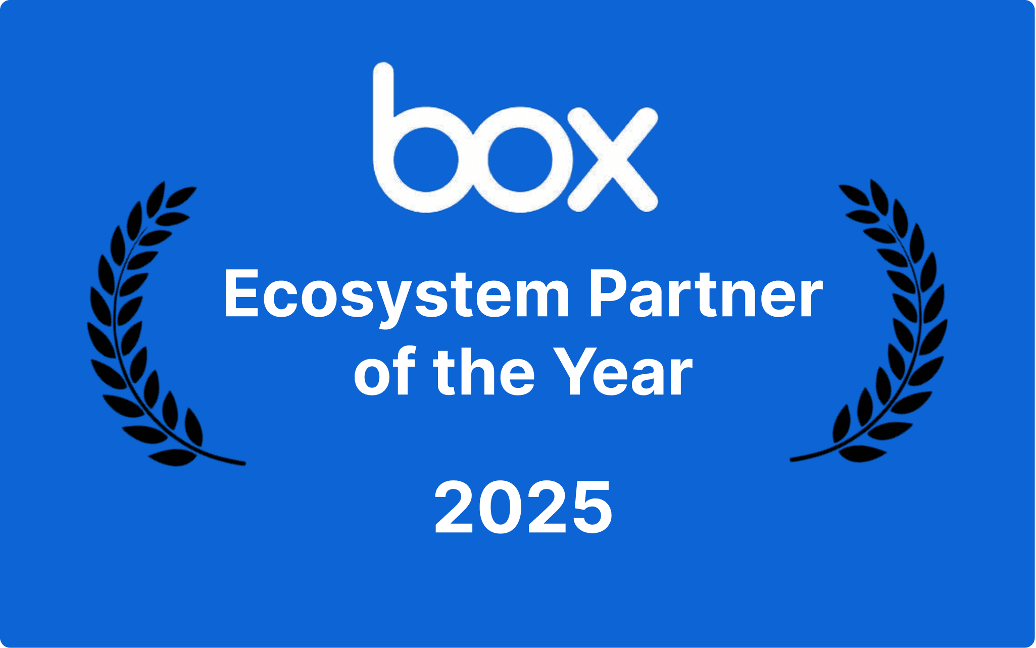 Box Ecosystem Partner of the Year 2025