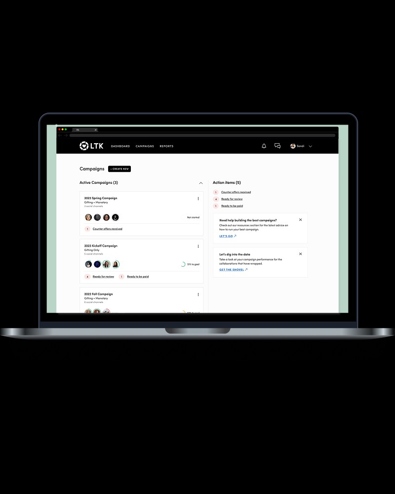 Campaigns Home Page