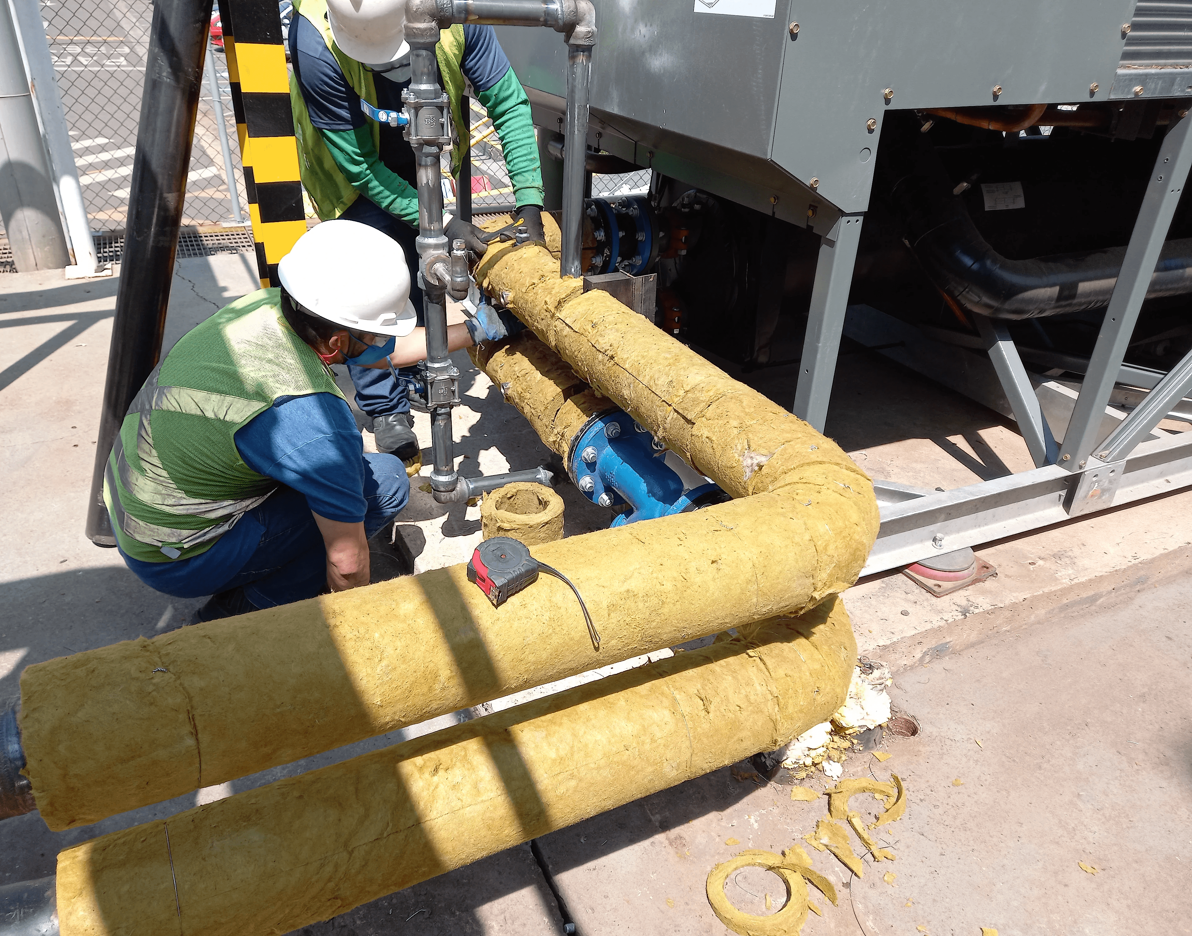 Montagem de Isolamento