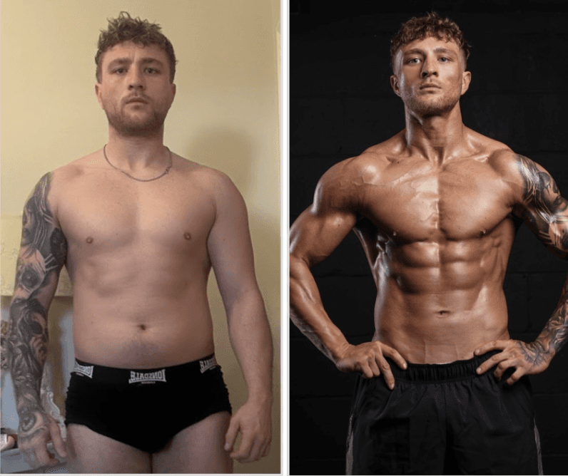 Chenery Fitness lean muscle transformation