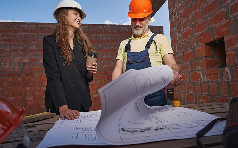 three men discussing issues