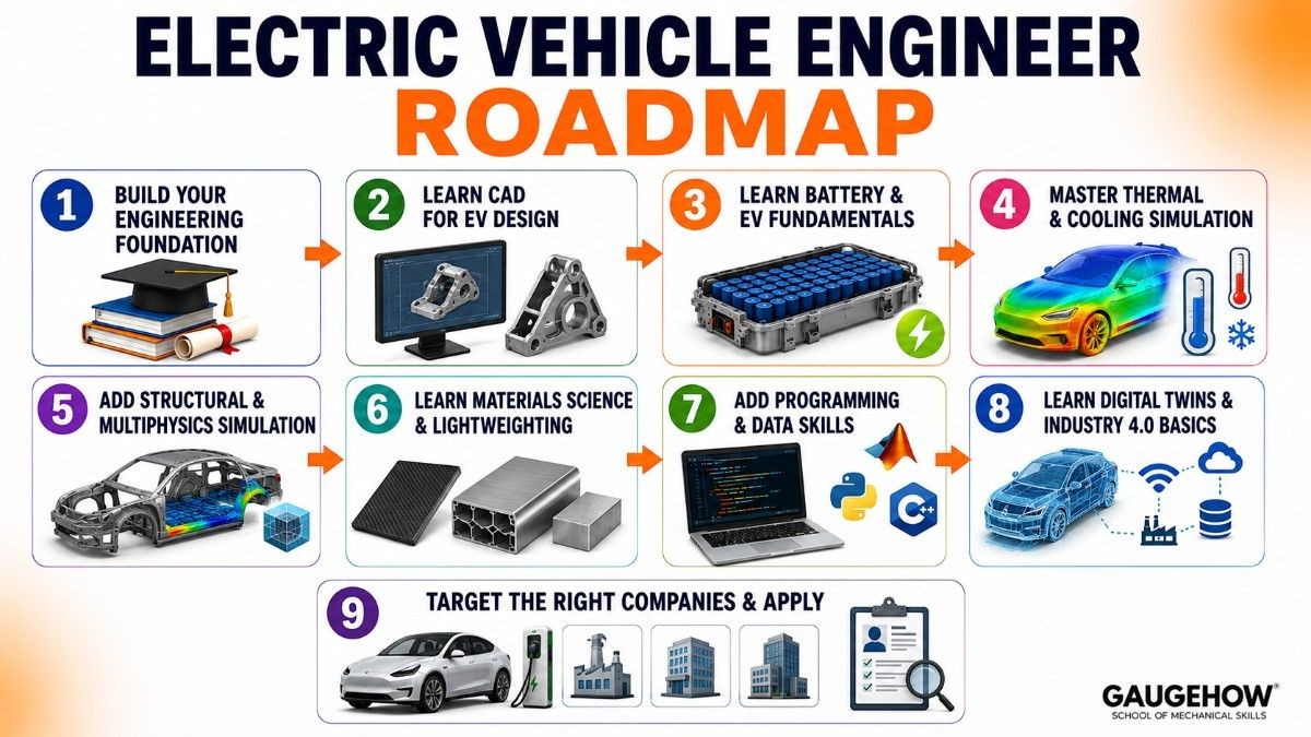 Electric Vehicle Engineer Roadmap